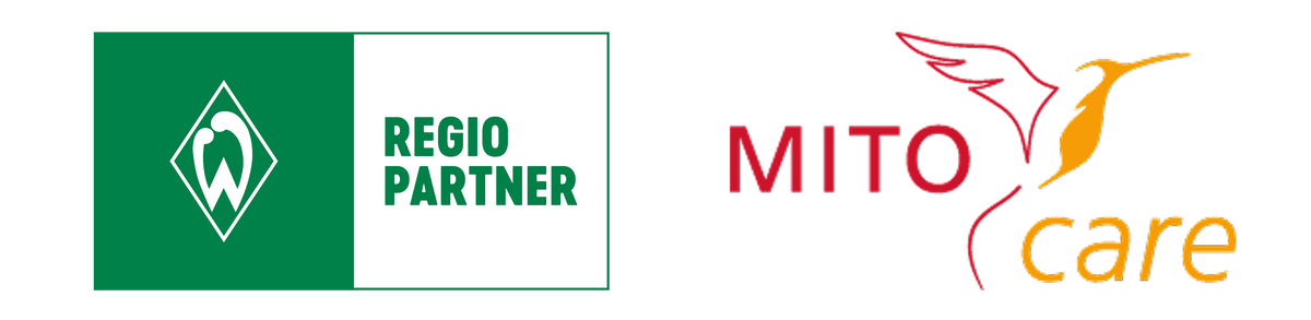 Werder Regional Partner X MITOcare Logo, Partnership, and Collaboration