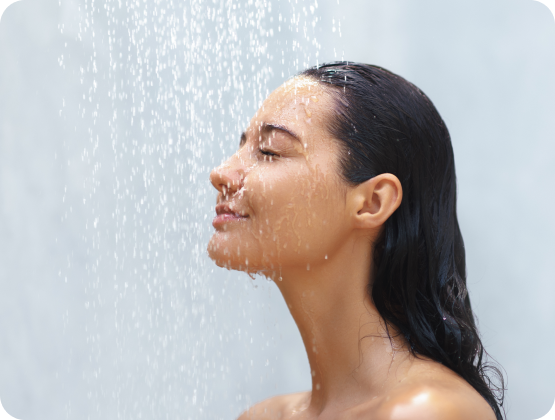 Dusche, Energie, Gesundheit Bild