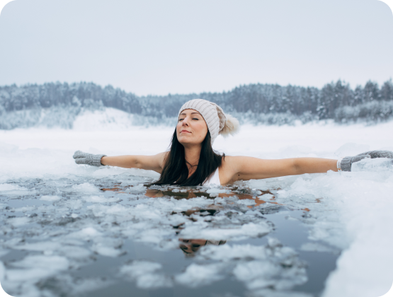 Energie, Eisbaden Bild