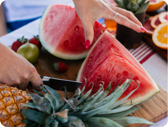 Wassermelone Ernährung Hitze