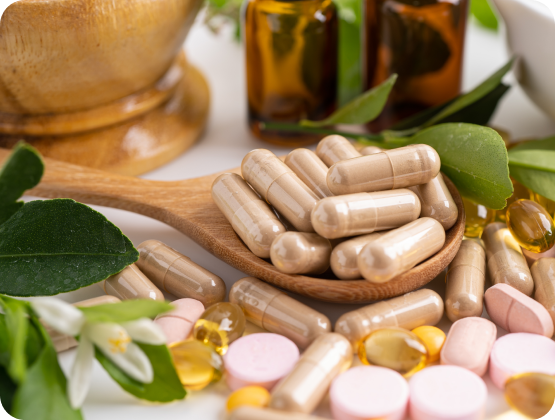 Supplements für die Zellesundheit