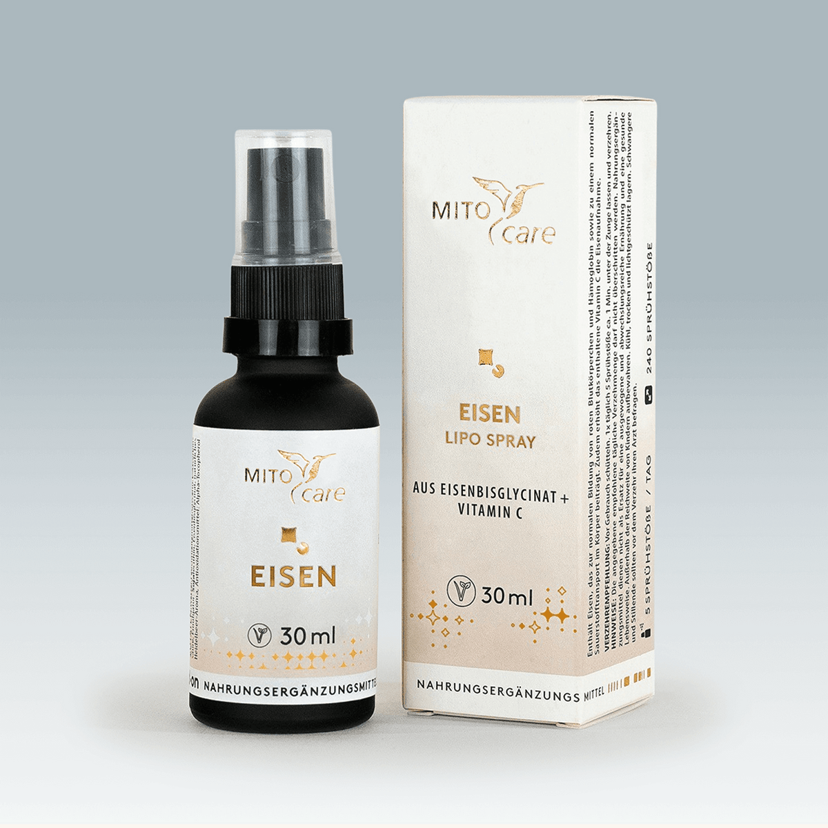 Eisen Spray, liposomal, qulitaitv mit Vitamin C